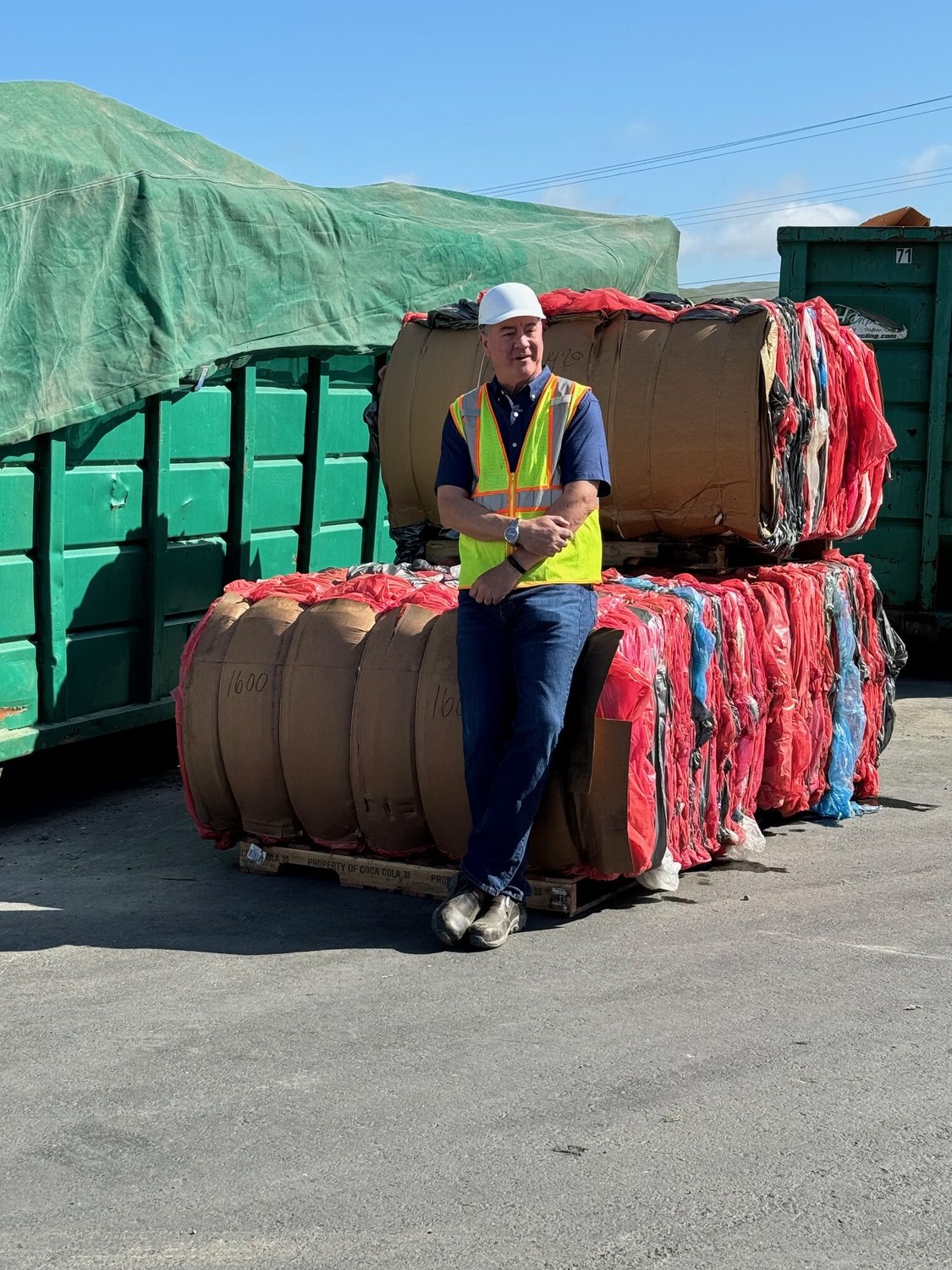 Mike Manderson Plastic Bales